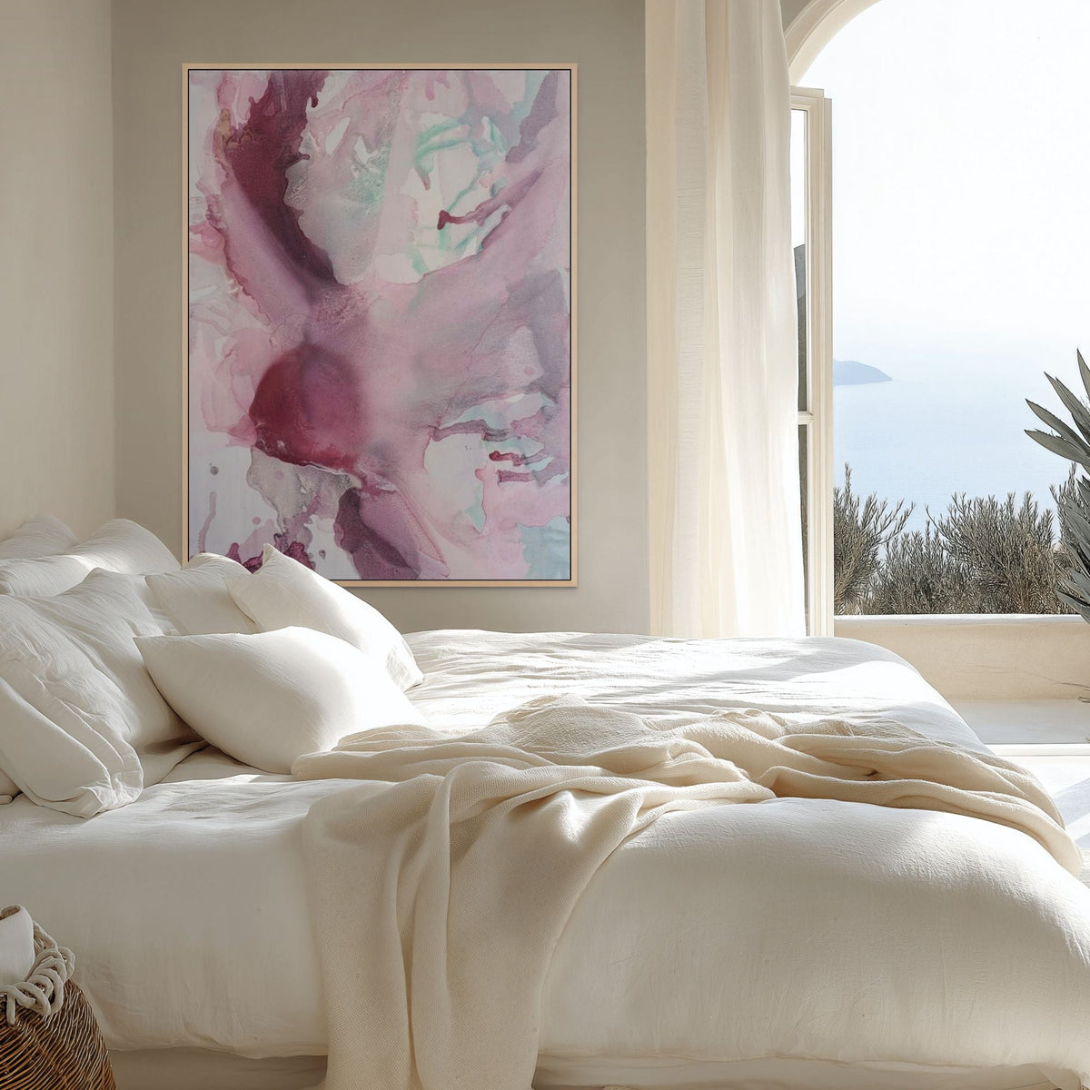 Pink | Framed Canvas