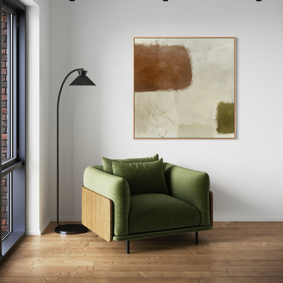 Place | Framed Canvas
