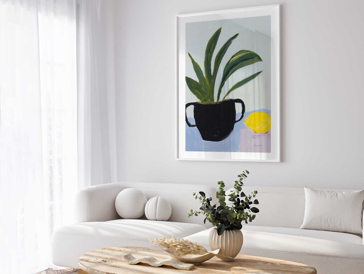 Plant with Lemon