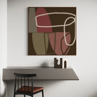 Play Space II | Framed Canvas
