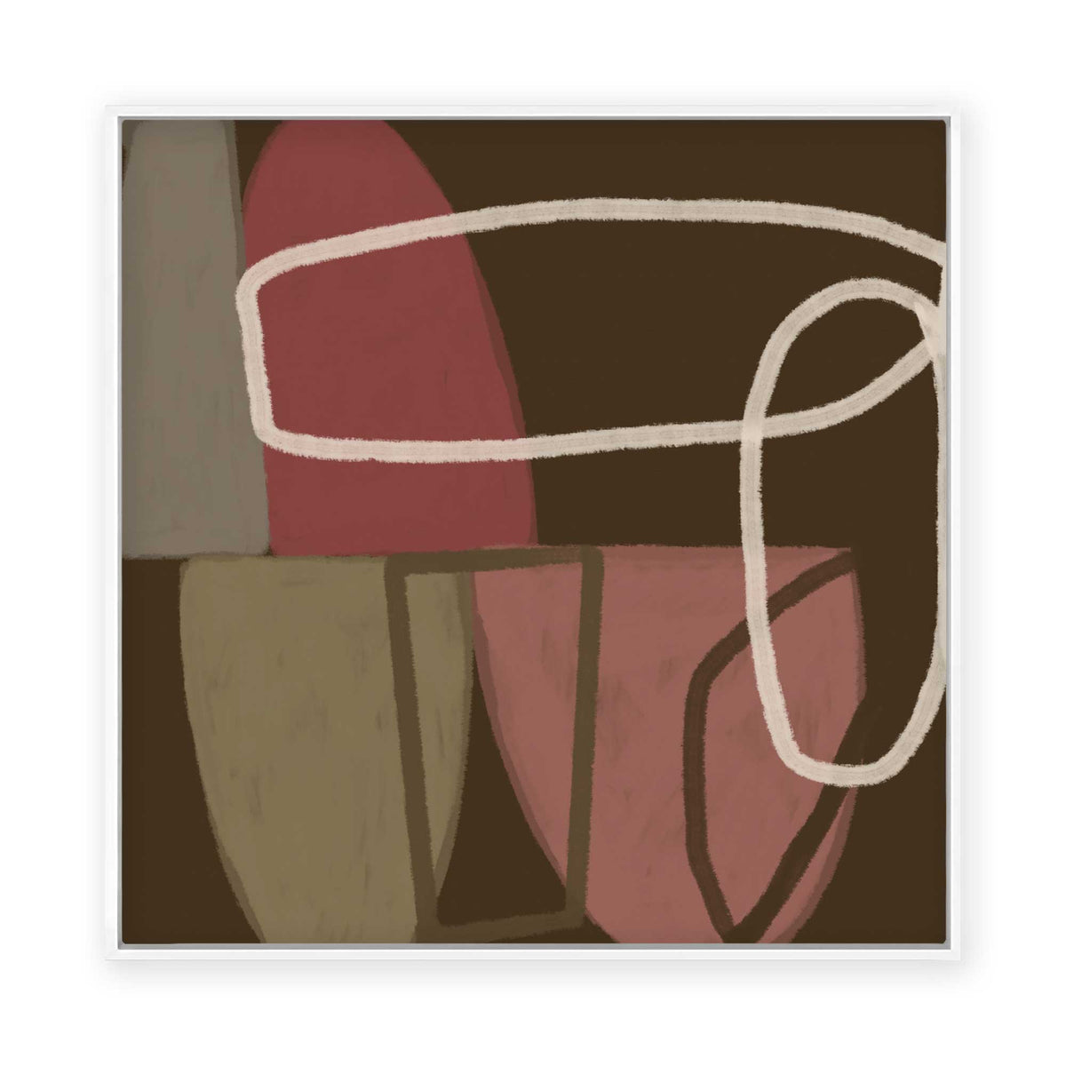 Play Space II | Framed Canvas