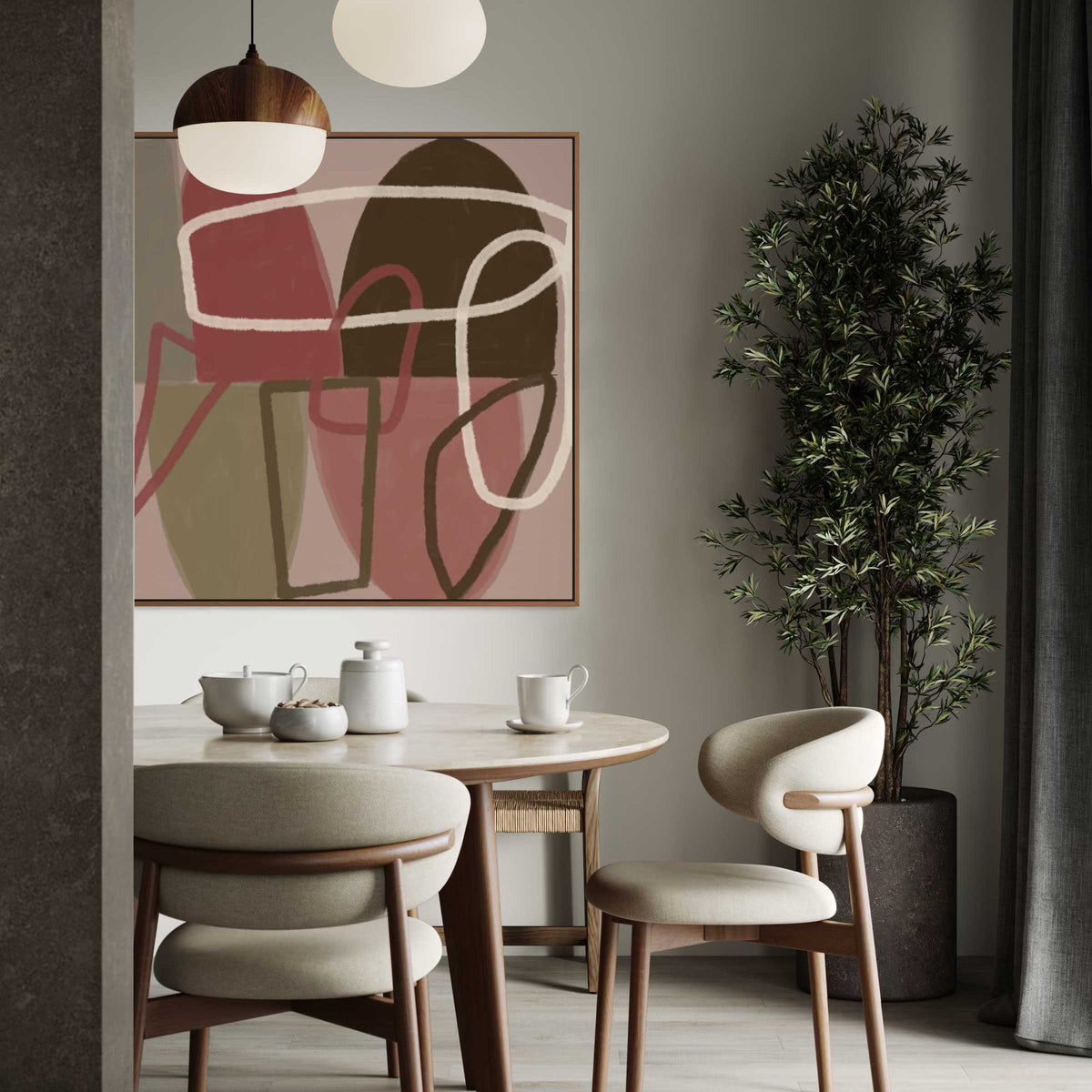 Play Space I | Framed Canvas