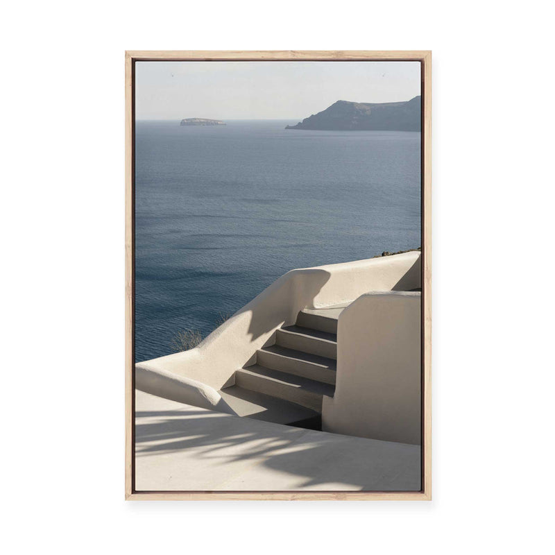 Poetry of Stairs | Framed Canvas