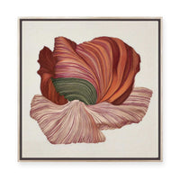 Poppy in Bloom | Framed Canvas