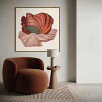 Poppy in Bloom | Framed Canvas