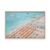 Positano Beach II | Framed Canvas