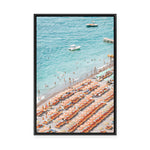 Positano Beach I | Framed Canvas