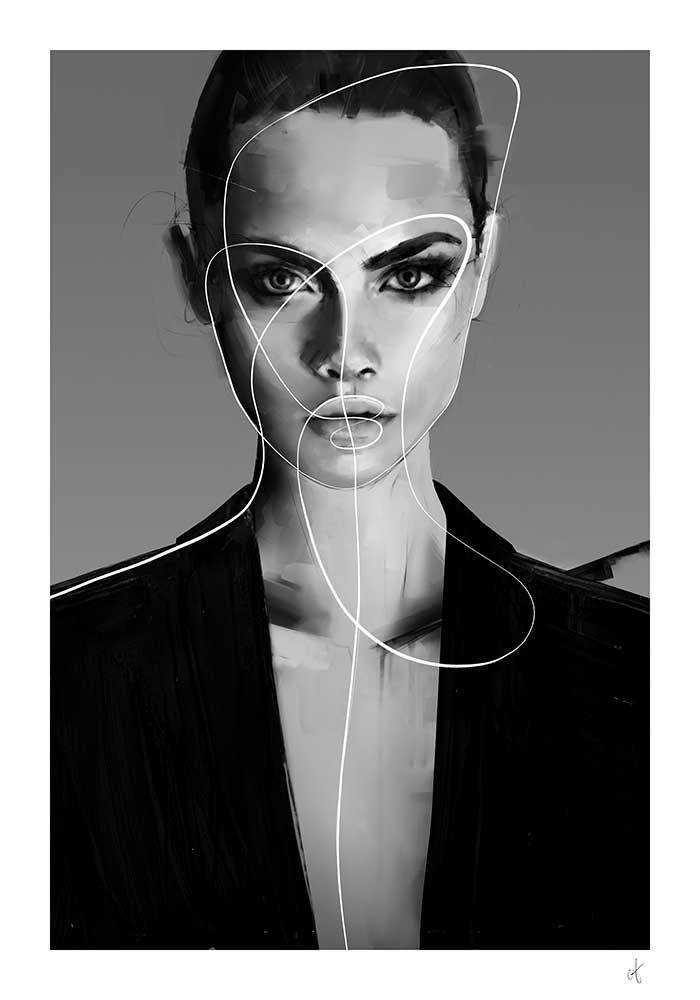 Progress - Portrait | Fine Art Print | Peytil