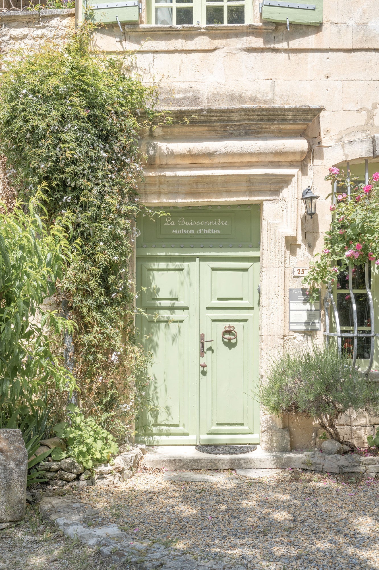 Provence Green Door