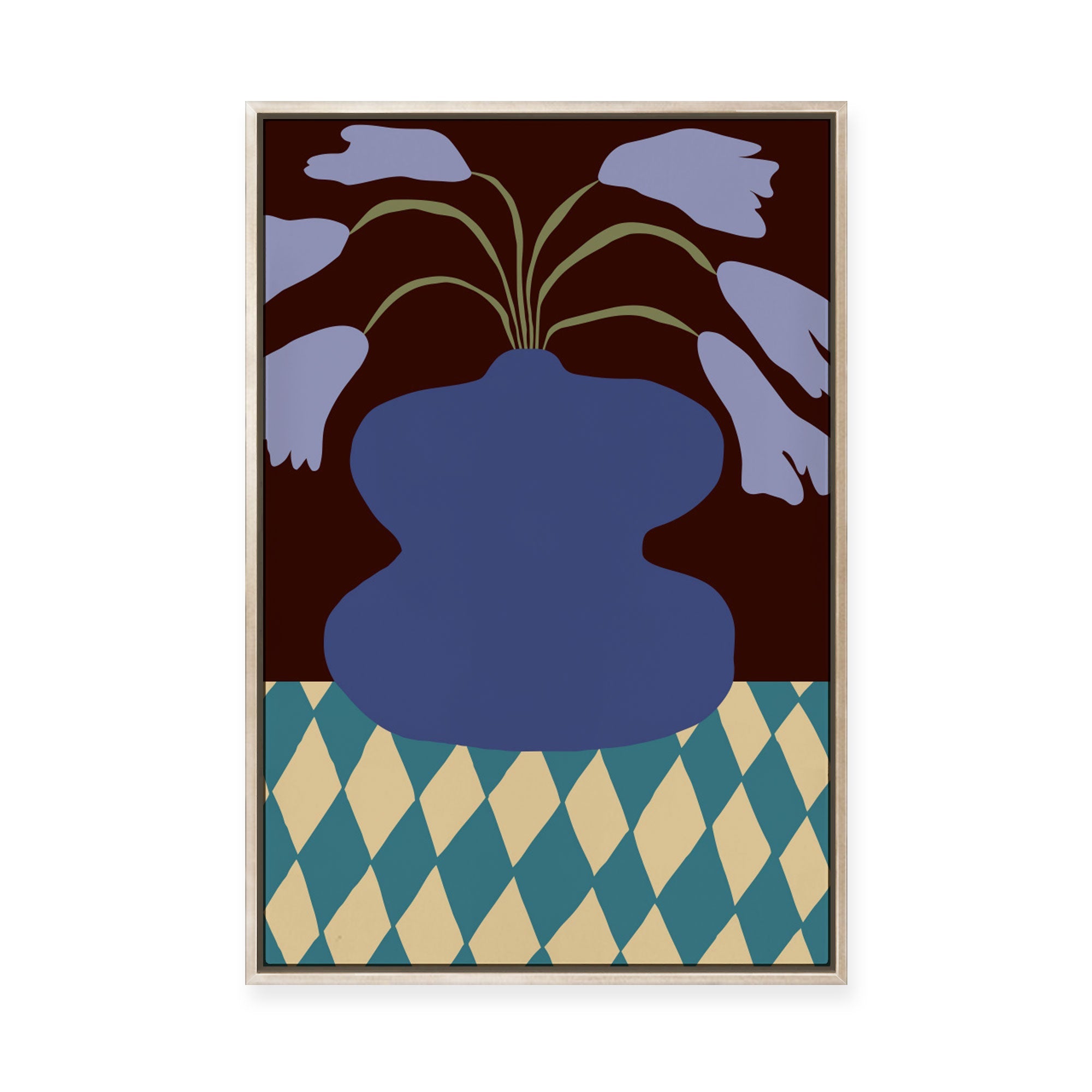 Dropping Lilly | Framed Canvas
