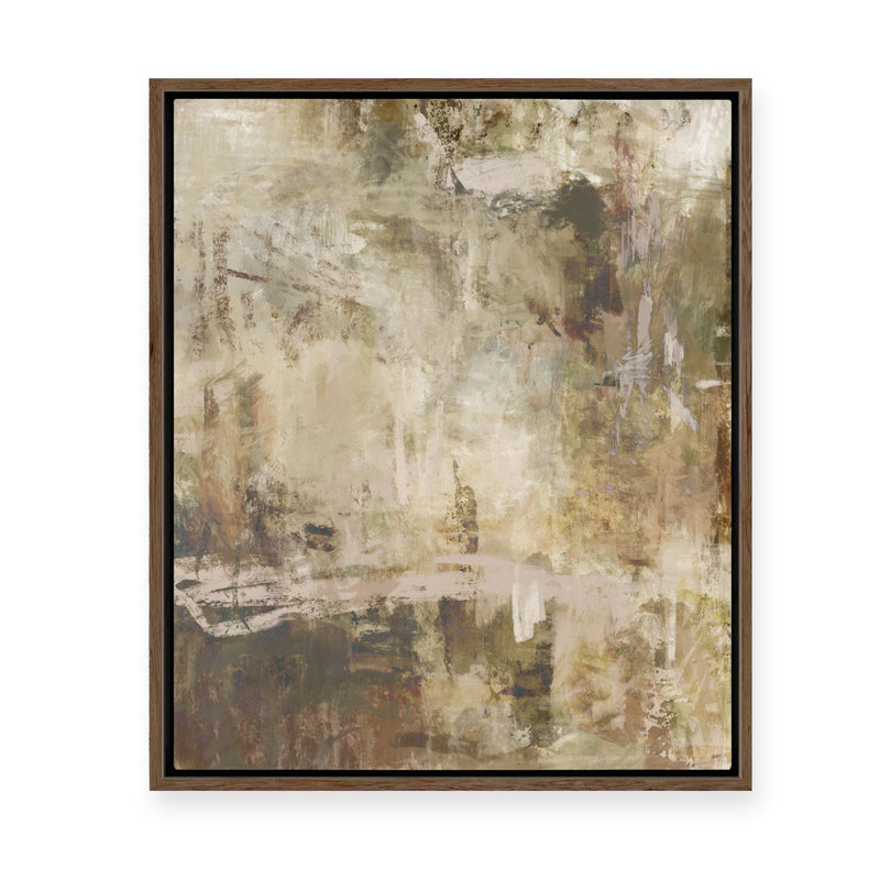 Quiet Crossing | Framed Canvas