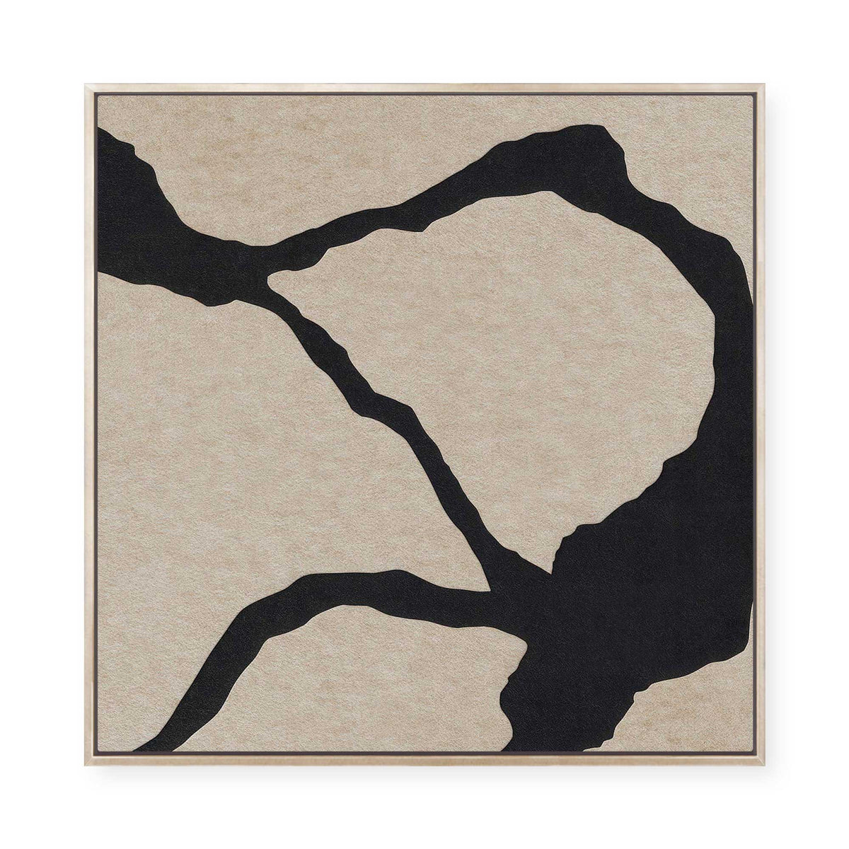 Quiet Friction 1 | Framed Canvas