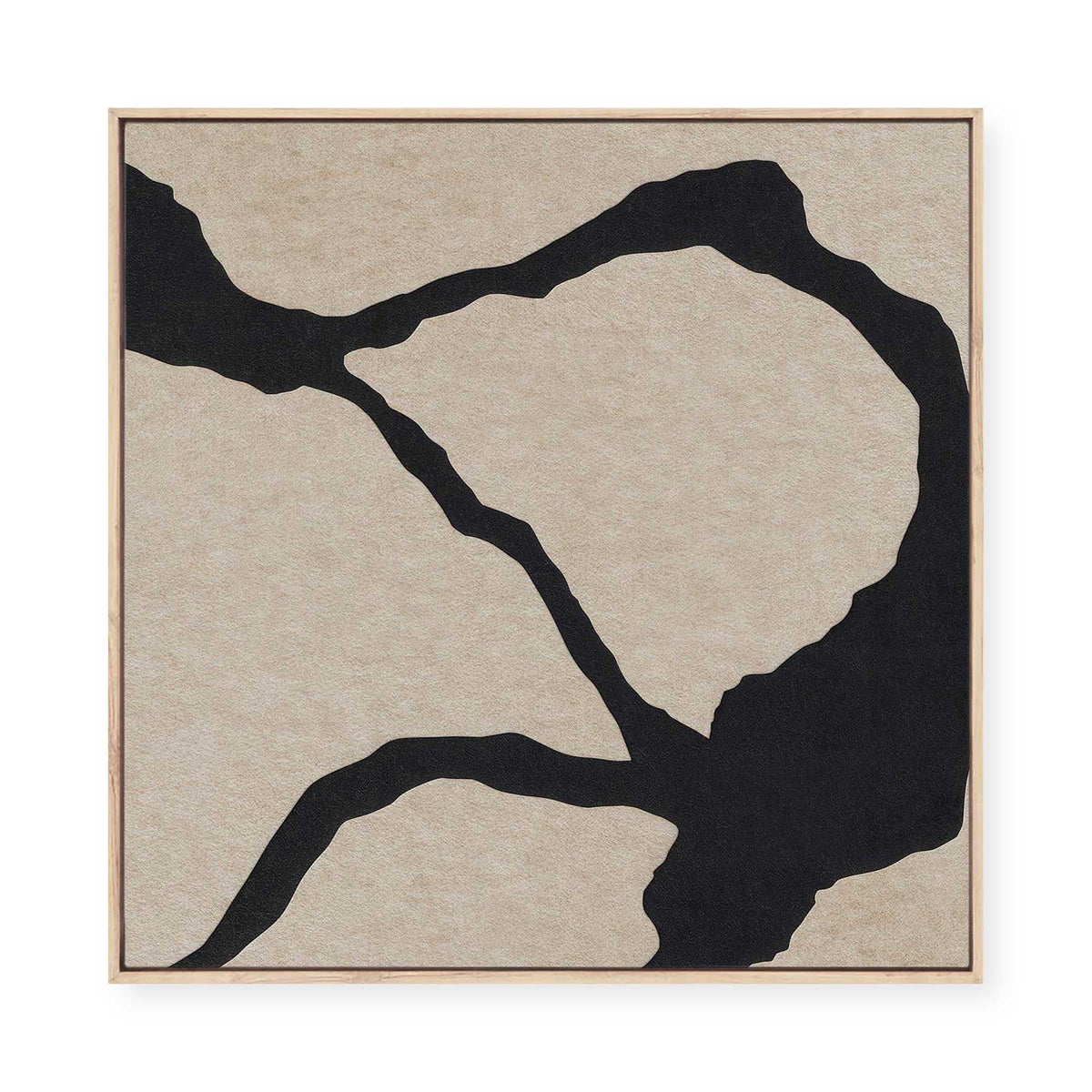 Quiet Friction 1 | Framed Canvas