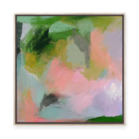 Rainshower Baby | Framed Canvas