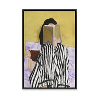 Reading | Framed Canvas