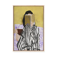 Reading | Framed Canvas