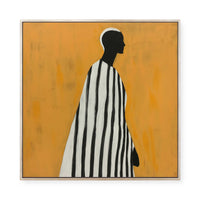 Regal Stripes I | Framed Canvas