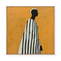 Regal Stripes I | Framed Canvas