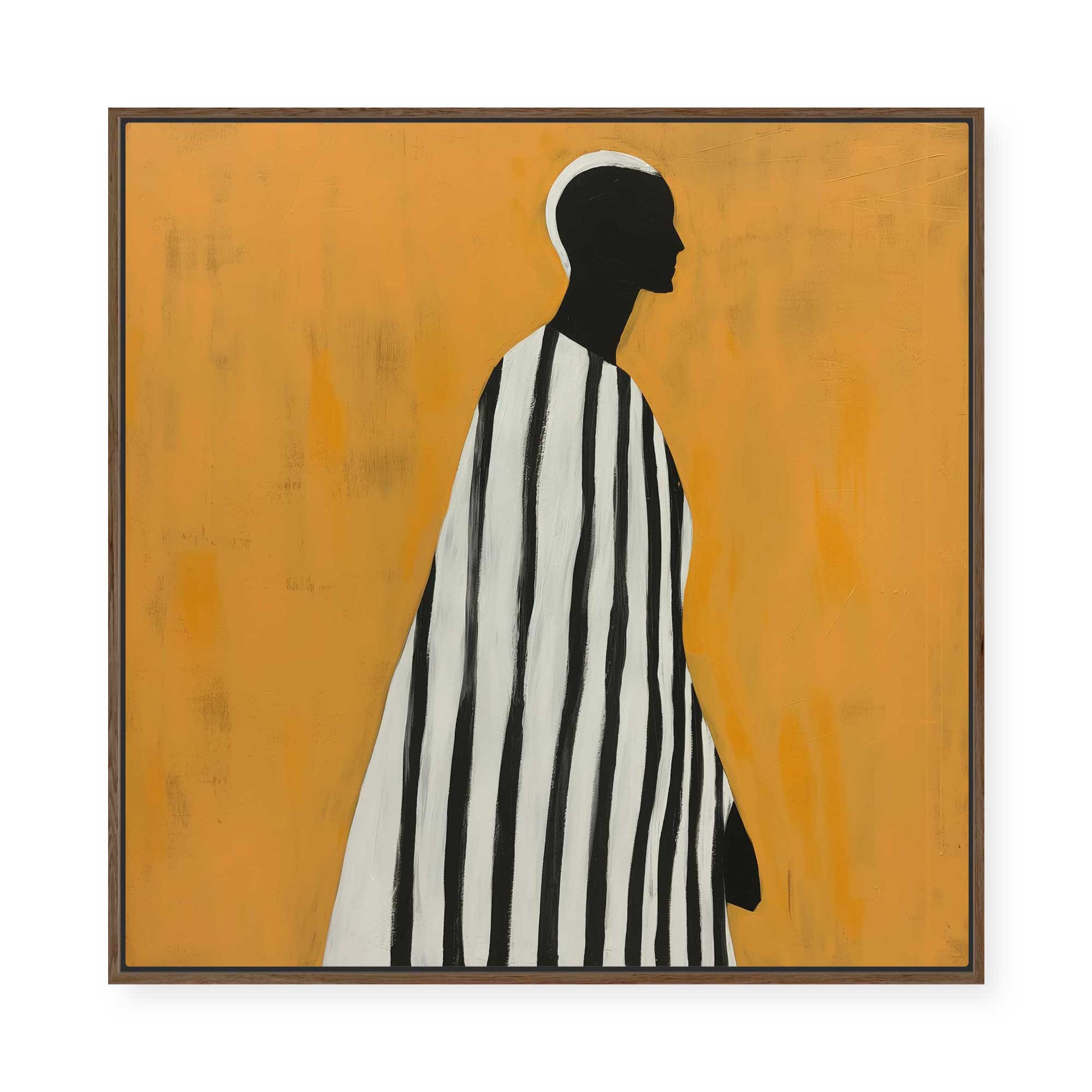 Regal Stripes I | Framed Canvas
