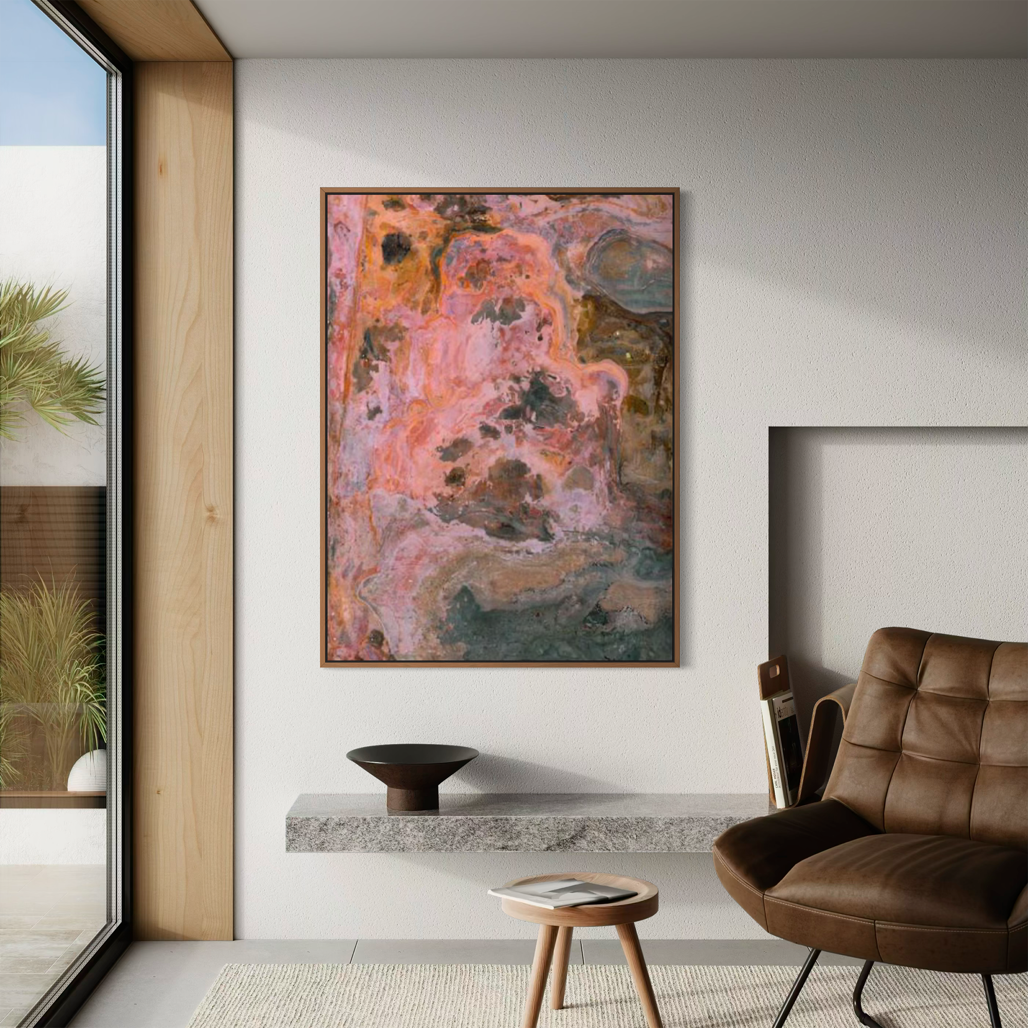 Remembering Lautrec | Framed Canvas