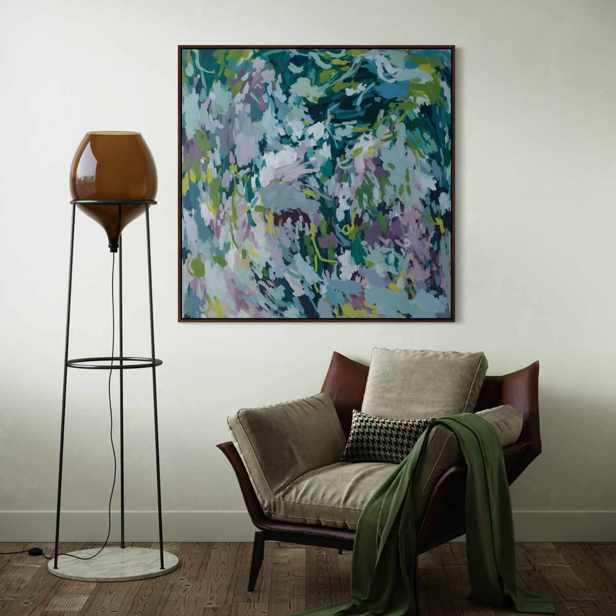 Riot Scrub | Framed Canvas