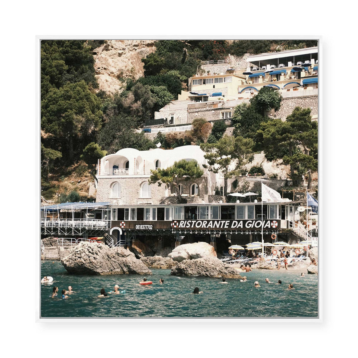 Ristorante Da Gioia | Framed Canvas