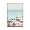 Riviera Blue | Framed Canvas