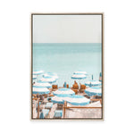 Riviera Blue | Framed Canvas