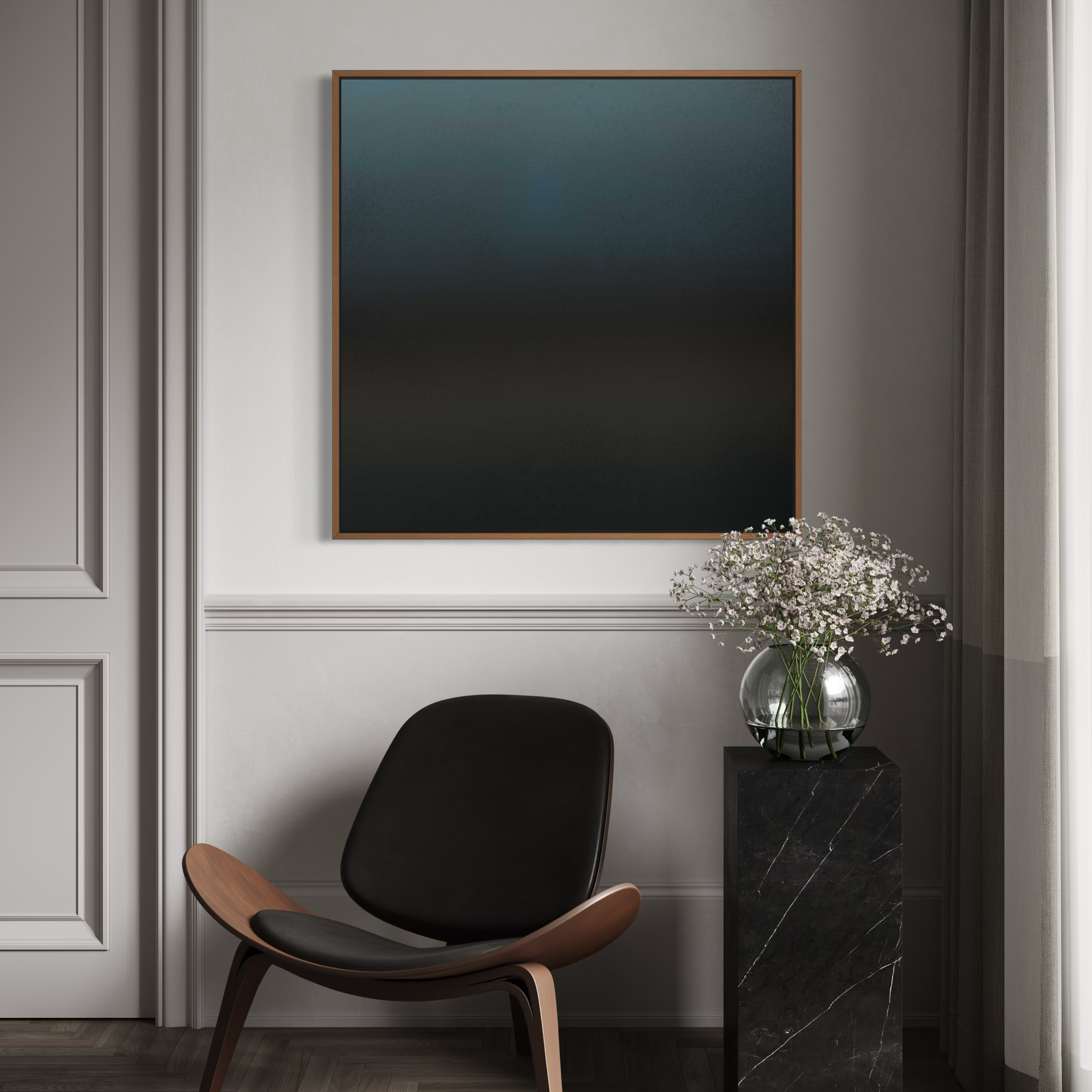 Royale I | Square | Framed Canvas