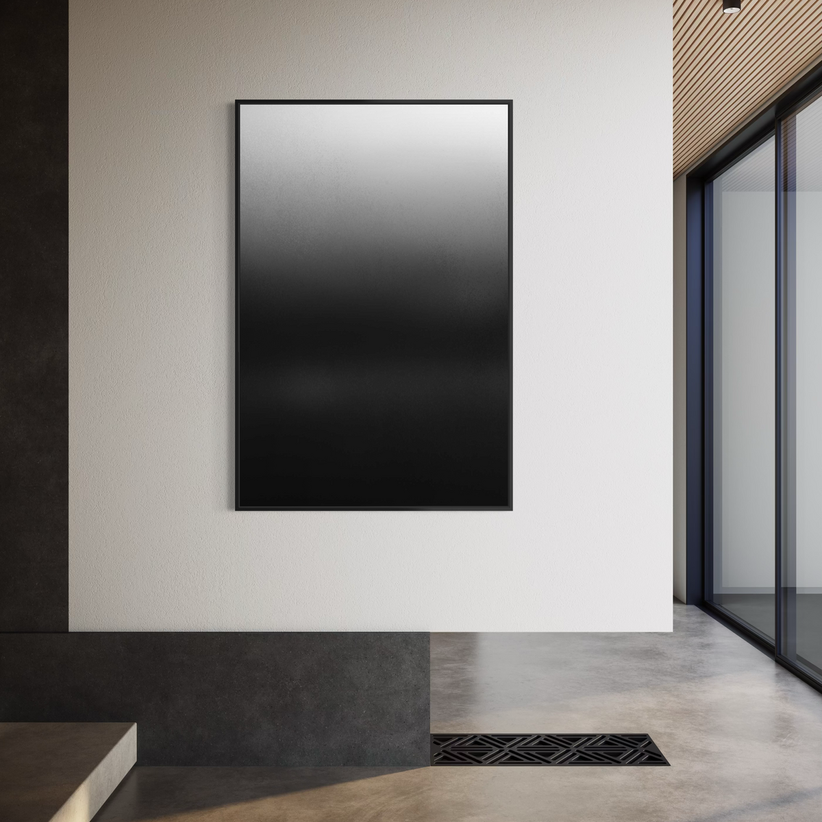 Royale Noir I | Framed Canvas