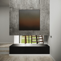 Royale Rust | Square | Framed Canvas