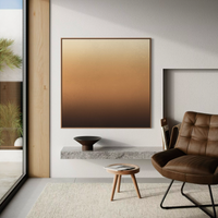 Royale Sunset | Square | Framed Canvas