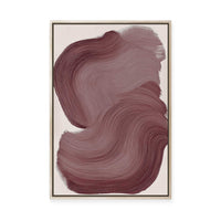 Ruby Pigment | Framed Canvas
