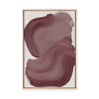 Ruby Pigment | Framed Canvas