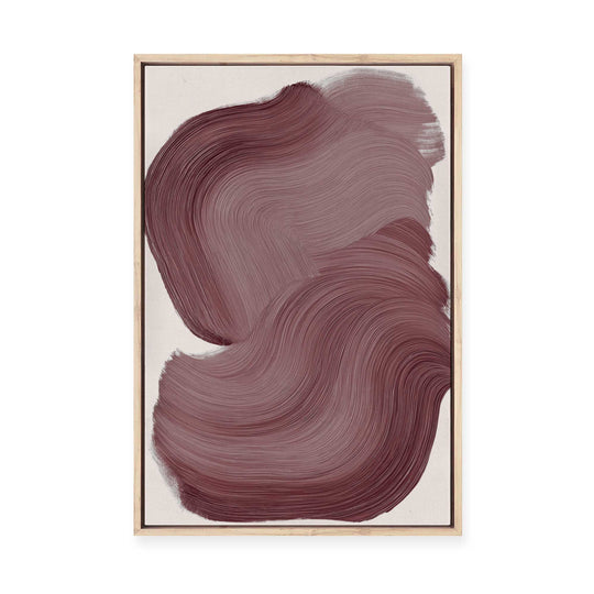 Ruby Pigment | Framed Canvas