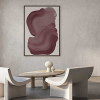 Ruby Pigment | Framed Canvas
