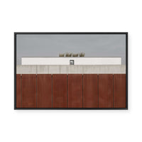 Rustic Facade | Framed Canvas