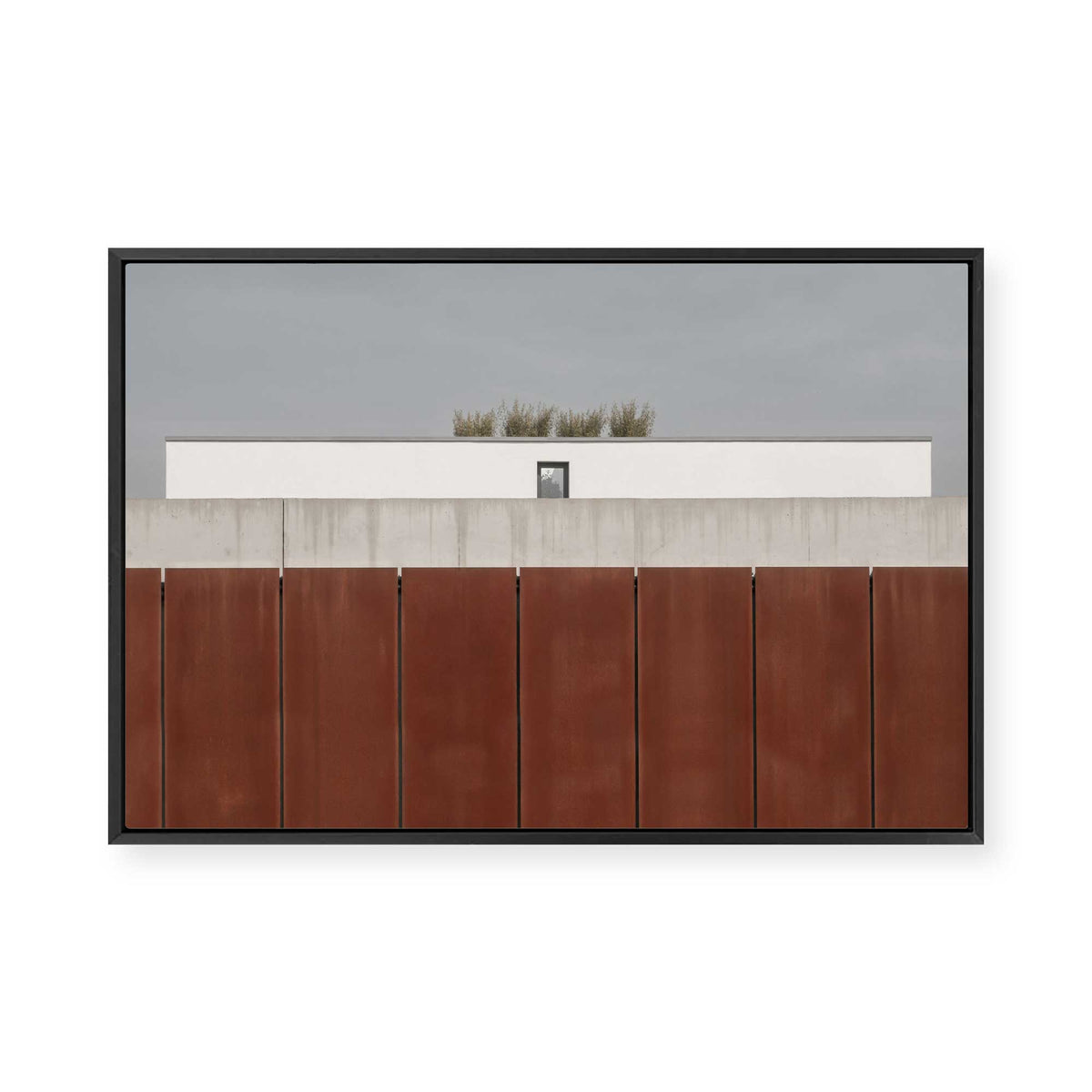 Rustic Facade | Framed Canvas