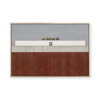 Rustic Facade | Framed Canvas