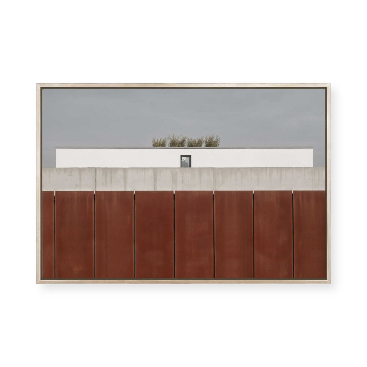 Rustic Facade | Framed Canvas