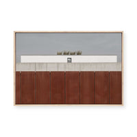 Rustic Facade | Framed Canvas