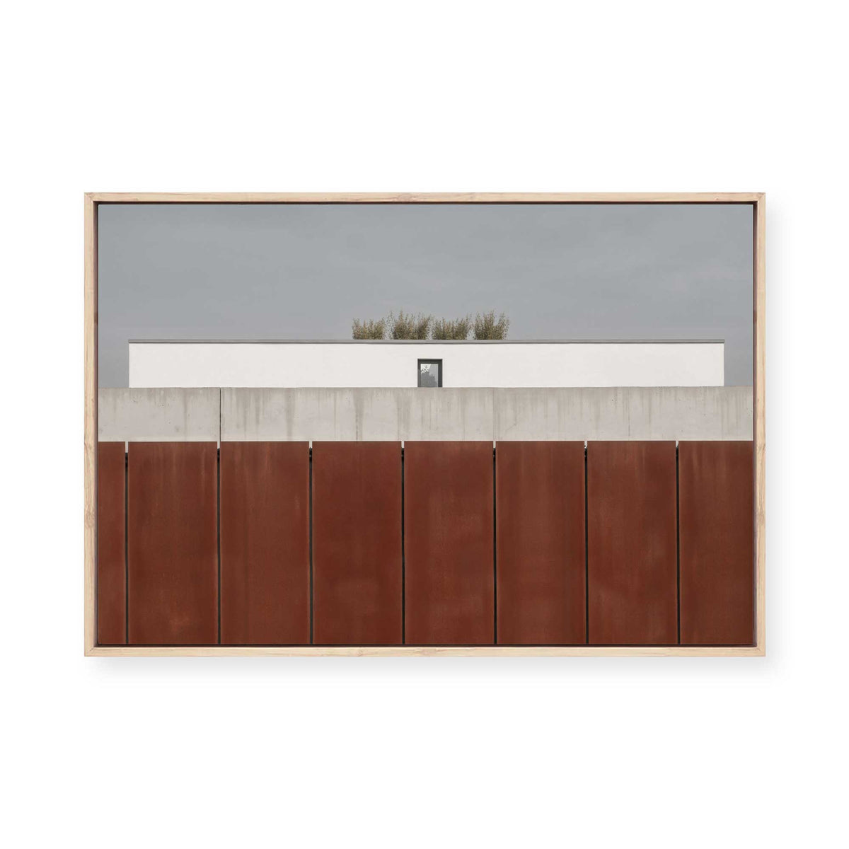 Rustic Facade | Framed Canvas