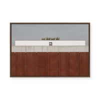 Rustic Facade | Framed Canvas
