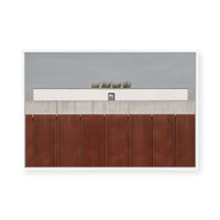 Rustic Facade | Framed Canvas