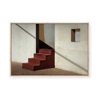 Rust and Shadows | Framed Canvas