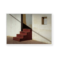 Rust and Shadows | Framed Canvas