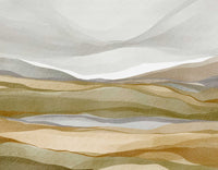 Soft Earthen Tone Landscape