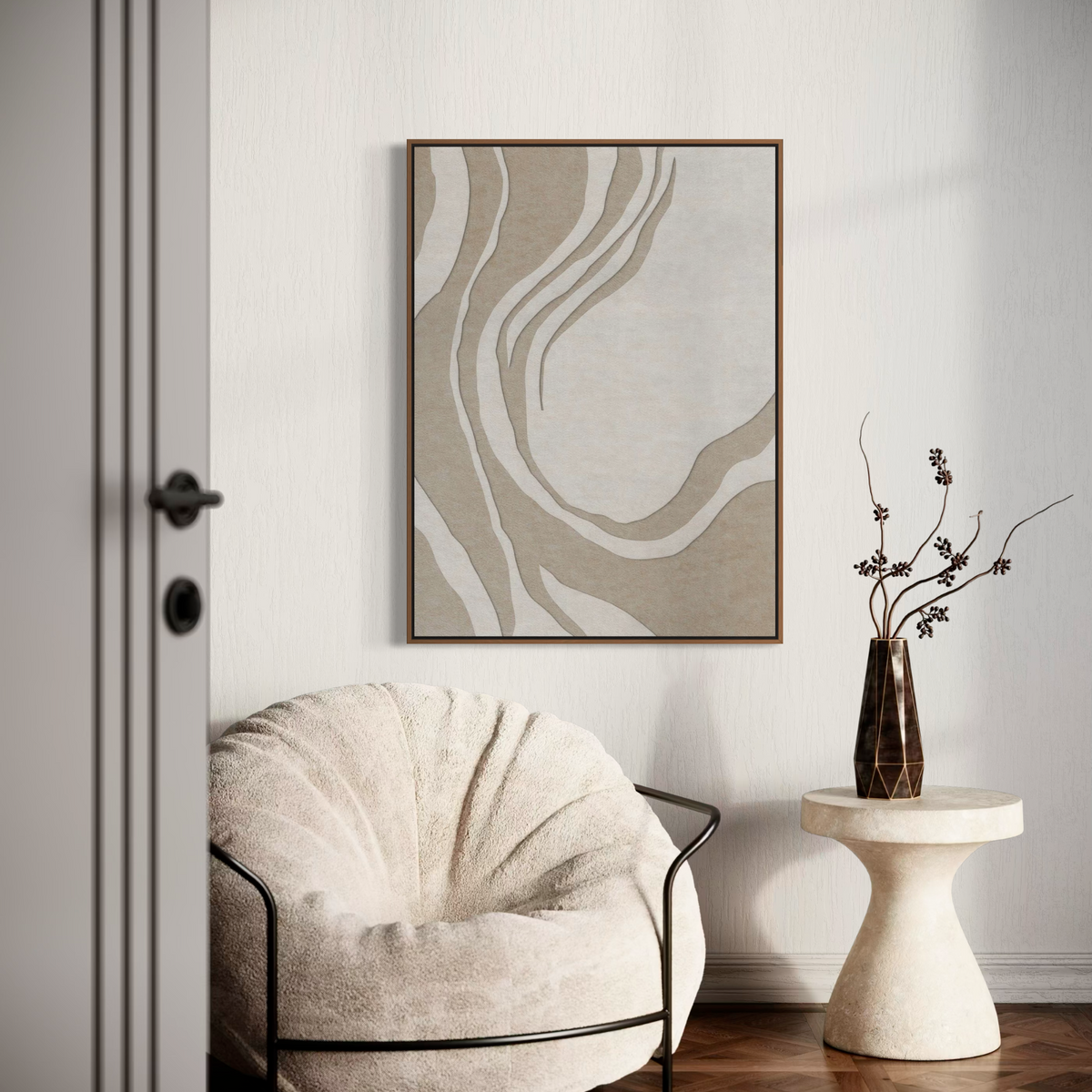Sacred Silence | Framed Canvas