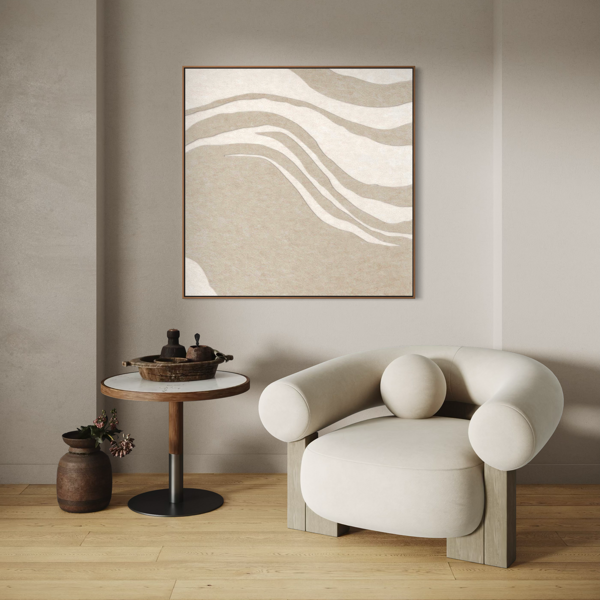 Sacred Silence 2 | Framed Canvas