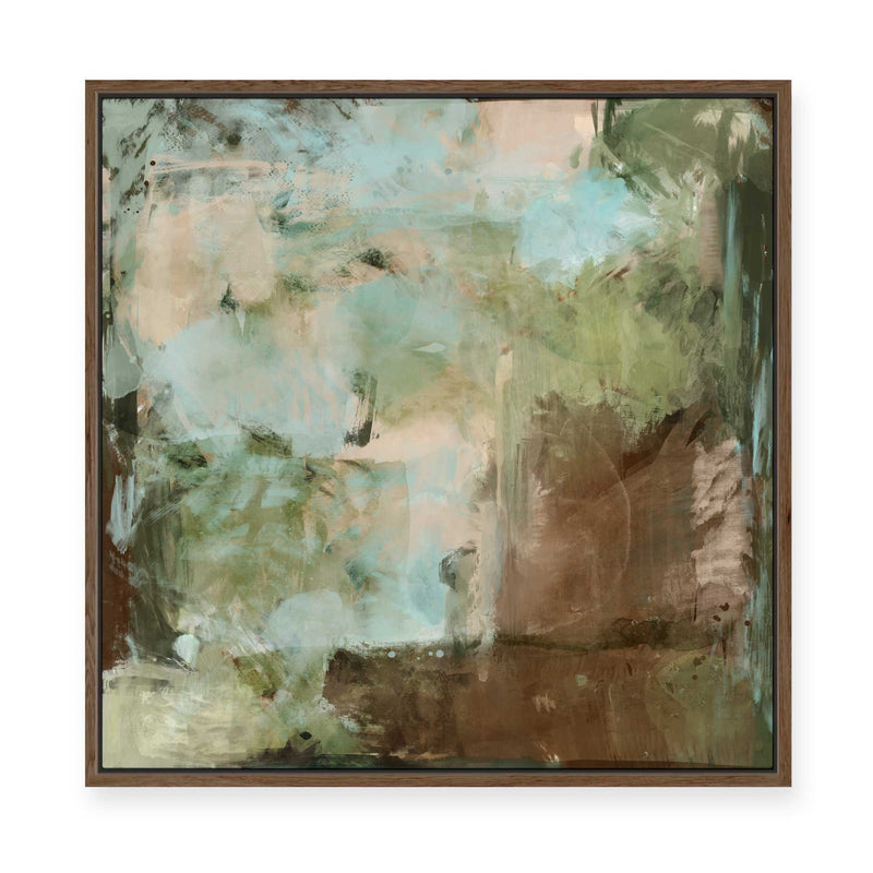 Salt Lake Story | Framed Canvas